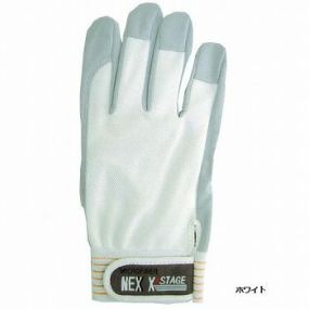 【人工皮革手袋】ネクステージ・ワン 人工皮革手袋 [120双入] 品番:K-41 (M・L・LLサイズ) おたふく手袋 (作業用手袋) 甲メリヤス 通気性 ムレ軽減 人工皮革 マイクロファイバー フィット性革独特のにおいがない 細 作業手袋