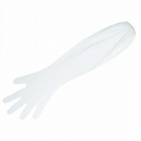 【使い捨て手袋】ポリロング手袋 [30枚入] 品番:247 おたふく手袋 (作業用手袋) 使いきり手袋 ディスポーザブル手袋 ポリエチレン 食品衛生法適合品 粉なし ロング 薄い 耐水性 耐油性 食品加工 食品盛り付け 介護 看護 調理 使い捨て手袋(使い切り手袋) ポリエチレン・ポリプロピレン