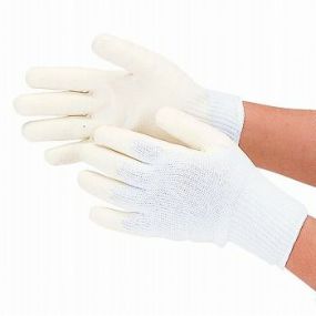 【背抜き手袋】背抜き手袋 ソフト(白)[20双入] 品番:329 おたふく手袋 (作業用手袋) ゴム張り 薄手 10ゲージ グリップ力 やわらかい フィットしやすい 低温でも硬くなりにくい吸汗性 綿100% 天然ゴムコーティング 背抜き手袋 天然ゴム