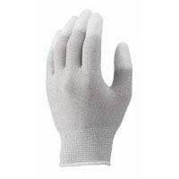 指先滑り止め手袋】制電ライントップ手袋 [10双入] 品番:A0161 (S・M