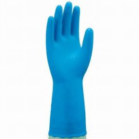 【ゴム手袋】耐油ファイン うす手タイプ ビニール手袋 [10双入] 品番:WH-012 (S・M・Lサイズ) オカモト (作業用手袋) 耐油 滑り止め耐油性 耐摩耗性 耐侯性 においが少ない 農作業 水産加工 油作業 塩ビ手袋