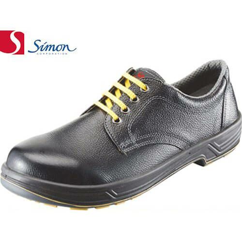 印象のデザイン SIMON シモン 安全靴 短靴 SS11黒静電靴 24.0cm