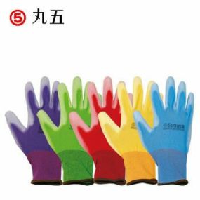 丸五 ソフ楽っく 品番：3200-5P 背抜き手袋 ポリウレタン お得な5双パック