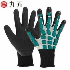 まもるくん#920 ソフトタイプ 1双単位からバラ売り運送 土木 建築 衝撃緩和 すべりにくい 天然ゴム 合成ゴム 抗菌防臭加工 ゴムすべり止め フリーサイズ 10ゲージ まるご 920 マルゴ MARUGO 丸五 まもるくん 品番:920【作業手袋】手の甲 背抜き手袋