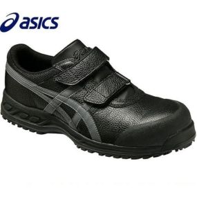 asics アシックス ウィンジョブ70S FFR70S 【安全靴 短靴(革)】 ウインジョブ メンズ 大きいサイズ 小さいサイズ レディース ユニセックス 反射材付 耐油性 耐滑底 屈曲性 衝撃吸収 クッション性 安全靴 先芯 JIS 安全作業靴 JIS規格 マジックテープ