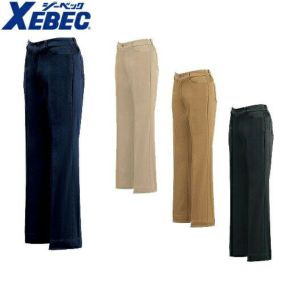 ジーベック XEBEC 12202 レディースストレッチパンツ 通年 秋冬用 女性用 婦人用 作業服 作業着 作業パンツ スラックス ズボン 定番