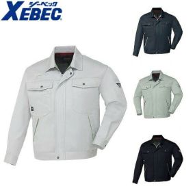 ジーベック XEBEC 1260 ミニハイブリッド ブルゾン 黒 ブラック 通年 秋冬用 メンズ 男性用 作業服 作業着 長袖ブルゾン 上着 ジャケット 定番 工事 土木 溶接 塗装 上下セット対応 おしゃれ かっこいい 人気 ワーク企業 法人  作業 工場 建設 営業
