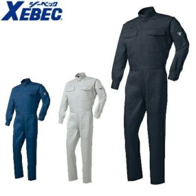 ジーベック XEBEC 1268 続服 ツナギ 通年 秋冬用 メンズ レディース 男女兼用 作業服 作業着 つなぎ サロペット 定番