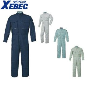 ジーベック 1288 XEBEC プリーツロンミニ 続服(ツナギ) 通年 秋冬用 メンズ レディース 男女兼用 作業服 作業着 つなぎ サロペット 定番