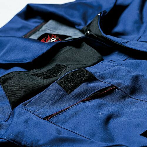 ジーベック XEBEC 34880 続服(ツナギ) 青 緑 赤 黒 通年 秋冬用 メンズ