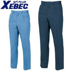 ジーベック 6250 シャリコットサワー ワンタックスラックス【作業服 作業ズボン】春夏用 作業服 メンズ 男性 作業着 作業パンツ パンツ スラックス 腿ポケット無 定番