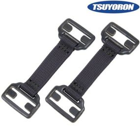 【メール便対応】墜落制止用器具(安全帯)補助パッド 藤井電工 ツヨロン Y型ハーネス用胴ベルト取付アダプター 2個入り UT-45YHA-HD 長時間作業 痛み緩和墜落制止用器具(安全帯)補助パッド