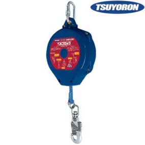 ツヨロン 藤井電工 安全ブロック ベルブロック BB-150-SN 15m 巻取式 巻き取り式 事故防止 墜落阻止 墜落防止 落下防止 セーフティーブロック セーフティブロック 高所作業 防災 安全帯 墜落防止装置 仮設用