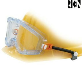 保護メガネ ヘルメット取付型 理研オプテック M31B-VF SPB ヘルメット取付型密閉保護ゴーグル オーバーグラスタイプ RIKEN ヘルメット取付タ