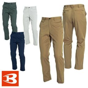 バートル 作業服 パンツ 6073 BURTLE 作業着 スラックス 腿ポケット無 ボトムス 通年 秋冬 作業ズボン 作業パンツ ワークパンツ ズボン おしゃれ かっこいい オフィス ユニホーム 作業 軽作業 外作業 工場 現場