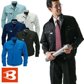 バートル 作業服 ブルゾン 7071 BURTLE 作業着 ジャンパー ジャケット ストレッチ 防汚 形態安定 通年 秋冬 上着 おしゃれ かっこいい 人気 企業 法人 作業 工場 外作業 ワークユニフォーム 仕事 土木 工事 現場 黒 紺 大きいサイズ 3L 4L 5L
