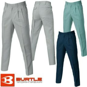 バートル 作業服 春夏 パンツ 9027 ツータックパンツ BURTLE 春夏作業着 スラックス 腿ポケット無 作業着