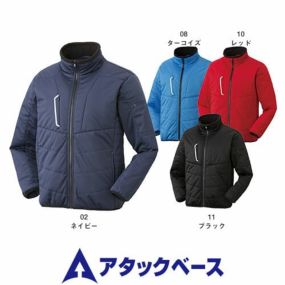 ドカジャン 防寒ジャケット 軽量 防風 ストレッチ 中綿 保温 アタックベース 人気 激安 ダウン 防寒着 おしゃれ 暖かい 秋冬 防寒ジャンパー ブルゾン 最強 アウター かっこいい 作業着 ワーク マン メンズ 極寒 寒冷地 キャンプ 385-1