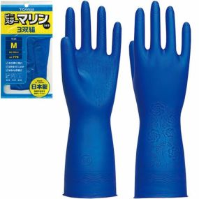 TOWA 東和 ビニスターマリン 3双組×10セット 776 塩ビ手袋 裏毛なし ビニール手袋