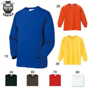 Tシャツ 長袖 クロダルマ 子供用長袖Tシャツ 25440J 長袖Tシャツ長袖Tシャツ カジュアル
