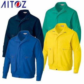 作業服 ブルゾン 作業着 ジャケット イベント スタッフ ジャンパー 上着 長袖 通年 秋冬 アイトス AITOZ AZ-703 おしゃれ かっこいい 人気 企業 法人 作業 ユニフォーム 大きいサイズ 4L 5L 6L メンズ レディース 男女兼用 防寒着 防寒ジャケット