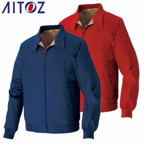 作業服 ブルゾン 作業着 ジャケット イベント スタッフ ジャンパー 上着 長袖 通年 秋冬 アイトス AITOZ AZ-2110 おしゃれ かっこいい 人気 企業 法人 作業 ユニフォーム 仕事 土木 工事 メンズ レディース 男女兼用 防寒着 防寒ジャケット