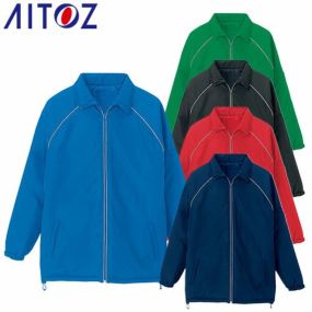 作業服 ブルゾン 作業着 ジャケット 温かい 保温 動きやすい 中綿入り ジャンパー 上着 長袖 通年 秋冬 アイトス AITOZ AZ-2204 おしゃれ かっこいい ユニフォーム 仕事 土木 工事 現場 メンズ レディース 男女兼用 防寒着 防寒ジャケット