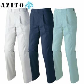 アイトス AZ-3420 シャーリングパンツ AITOZ 作業服 作業着 腿ポケット無 ボトムス ワークウエア 秋冬 スラックス ズボン パンツ ワークパンツ ズボン おしゃれ かっこいい 作業 軽作業 外作業 工場 アジト AZITO メンズ レディース 男女兼用