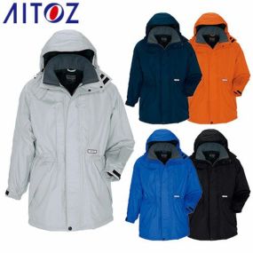 AITOZ アイトス 防寒コート 防寒ジャケット 保温 人気 安い アウター ブルゾン ドカジャン 防寒ジャンパー ダウン 上着 防寒着 おしゃれ 暖かい 秋冬 かっこいい 作業着 メンズ 釣り キャンプ 登山 アウトドア AZ-6160 男性用 防水