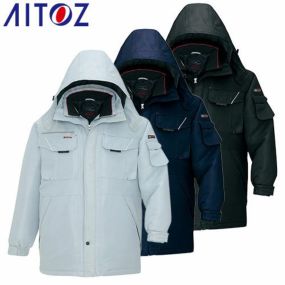 AITOZ アイトス 防寒コート 防寒ジャケット 保温 人気 安い アウター ブルゾン ドカジャン 防寒ジャンパー ダウン 上着 防寒着 おしゃれ 暖かい 秋冬 かっこいい 作業着 メンズ 極寒 寒冷地 釣り キャンプ 登山 アウトドア AZ-8460 男性用