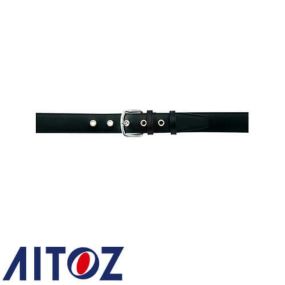 アイトス AZ-67014 黒ビニール細ベルト1ツ穴(3．5cm巾) AITOZ 警備服 ベルト 黒ビニール細ベルト１ツ穴(３．５cm巾) ワークウェア 警備・保安用品 セキュリティーウエア 安全用品