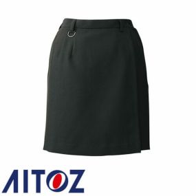 アイトス AZ-861252 シャーリングラップキュロット AITOZ 作業服 作業着 ボトムス ワークウエア パンツ ズボン レディース 女性用 秋冬 帯電防止 通気性 速乾
