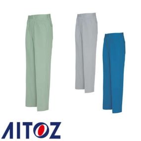 アイトス AZ-BRP5283 防炎ワークパンツ 1タック ワンタック AITOZ 作業服 作業着 腿ポケット無 ボトムス 秋冬 通年 スラックス 作業ズボン 作業パンツ ワークパンツ ズボン おしゃれ かっこいい オフィス ユニホーム メンズ レディース 男女兼用