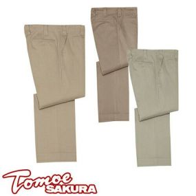 自重堂 TomoeSAKURA 作業服 760 パンツ 秋冬 メンズ 作業着 腿ポケット無 ボトムス ワークウエア 通年 スラックス 作業ズボン 作業パンツ ワークパンツ ズボン おしゃれ かっこいい オフィス ユニホーム 作業 軽作業 外作業 工場 現場