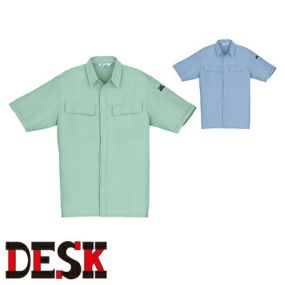 自重堂 DESK 作業服 921 半袖シャツ 春夏 メンズ 作業着 半袖 ワークウエア ワークシャツ