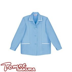 自重堂 TomoeSAKURA 作業服 1250 長袖スモック 春夏 レディース 作業着 ワークウエア レディース上着