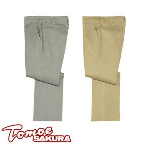 自重堂 TomoeSAKURA 作業服 6510 パンツ 秋冬 メンズ 作業着 腿ポケット無 ボトムス ワークウエア 通年 スラックス 作業ズボン 作業パンツ ワークパンツ ズボン おしゃれ かっこいい オフィス ユニホーム 作業 軽作業 外作業 工場 現場