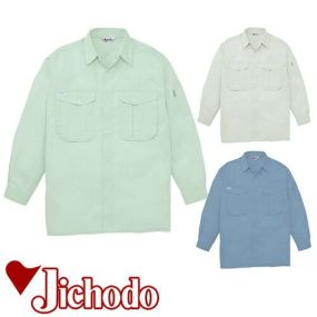 自重堂 作業服 44504 長袖シャツ 春夏 メンズ 作業着 長袖 ワークウエア ワークシャツ
