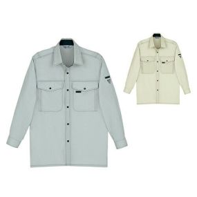 自重堂 作業服 45404 長袖シャツ 春夏 ユニセックス メンズ・レディース対応 作業着 長袖 ワークシャツ