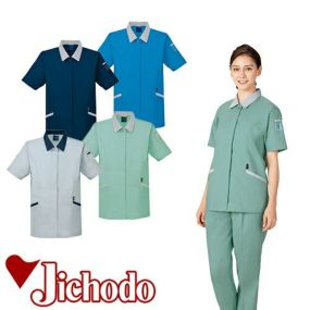 自重堂 作業服 47835 半袖スモック 春夏 レディース 作業着 ワークウエア レディース上着