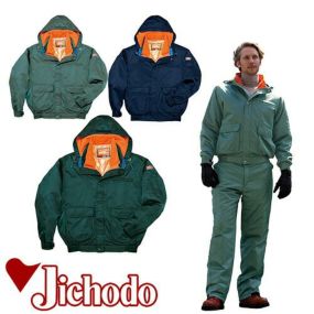 自重堂 ブルゾン（フード付） 防寒ジャケット ドカジャン 保温 人気 安い ダウン 防寒着 防寒ジャンパー 上着 ブルゾン 最強 アウター おしゃれ 暖かい 秋冬 かっこいい 作業着 ワーク マン メンズ 寒さ対策 屋内作業 屋外作業 あったか 防寒グッズ 48010