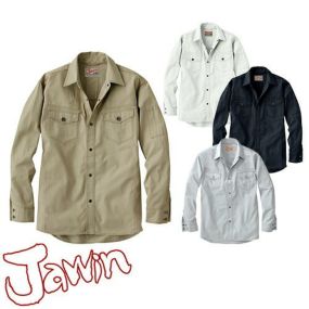 自重堂 Jawin 作業服 55004 長袖シャツ 春夏 メンズ 作業着 長袖 ワークウエア ワークシャツ