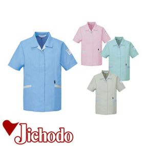 自重堂 作業服 84335 半袖スモック 春夏 レディース 作業着 ワークウエア レディース上着