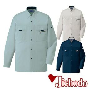 自重堂 作業服 85904 長袖シャツ 春夏 メンズ 作業着 長袖 ワークウエア ワークシャツ