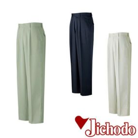 自重堂 作業服 86601 ワンタックパンツ 春夏 メンズ 作業着 腿ポケット無 ボトムス ワークウエア スラックス