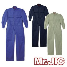 自重堂 Mr.JIC 作業服 90080 続服 秋冬 メンズ 作業着 ツナギ ワークウエア 通年 つなぎ