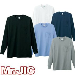 自重堂 Mr.JIC 長袖Tシャツ 94704 春夏 メンズ カジュアルウェア カジュアル