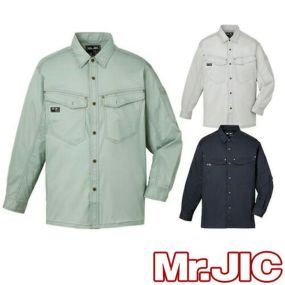 自重堂 Mr.JIC 作業服 95604 長袖シャツ 春夏 メンズ 作業着 長袖 ワークウエア ワークシャツ
