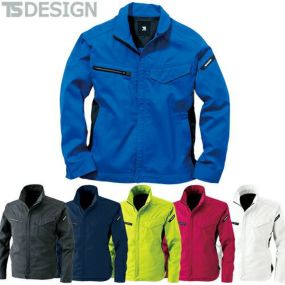 作業服 ブルゾン 藤和 TS Design AIR ACTIVE ロングスリーブシャツジャケット 8106 作業着 春夏 ジャケット・ヤッケ