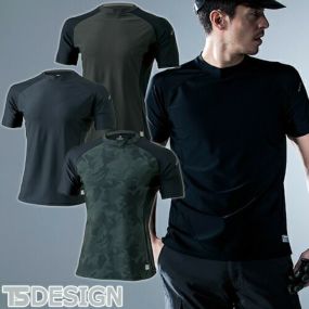 インナー 半袖 藤和 TS Design ショートスリーブ 841552 夏用 涼しい クール 夏用インナー 半袖シャツ